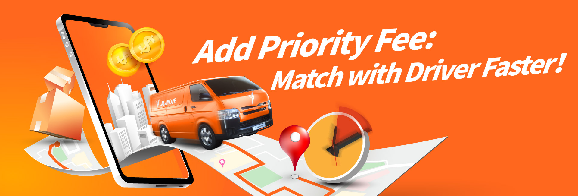 Add Priority Fee Match with Driver Faster🚚💨💨